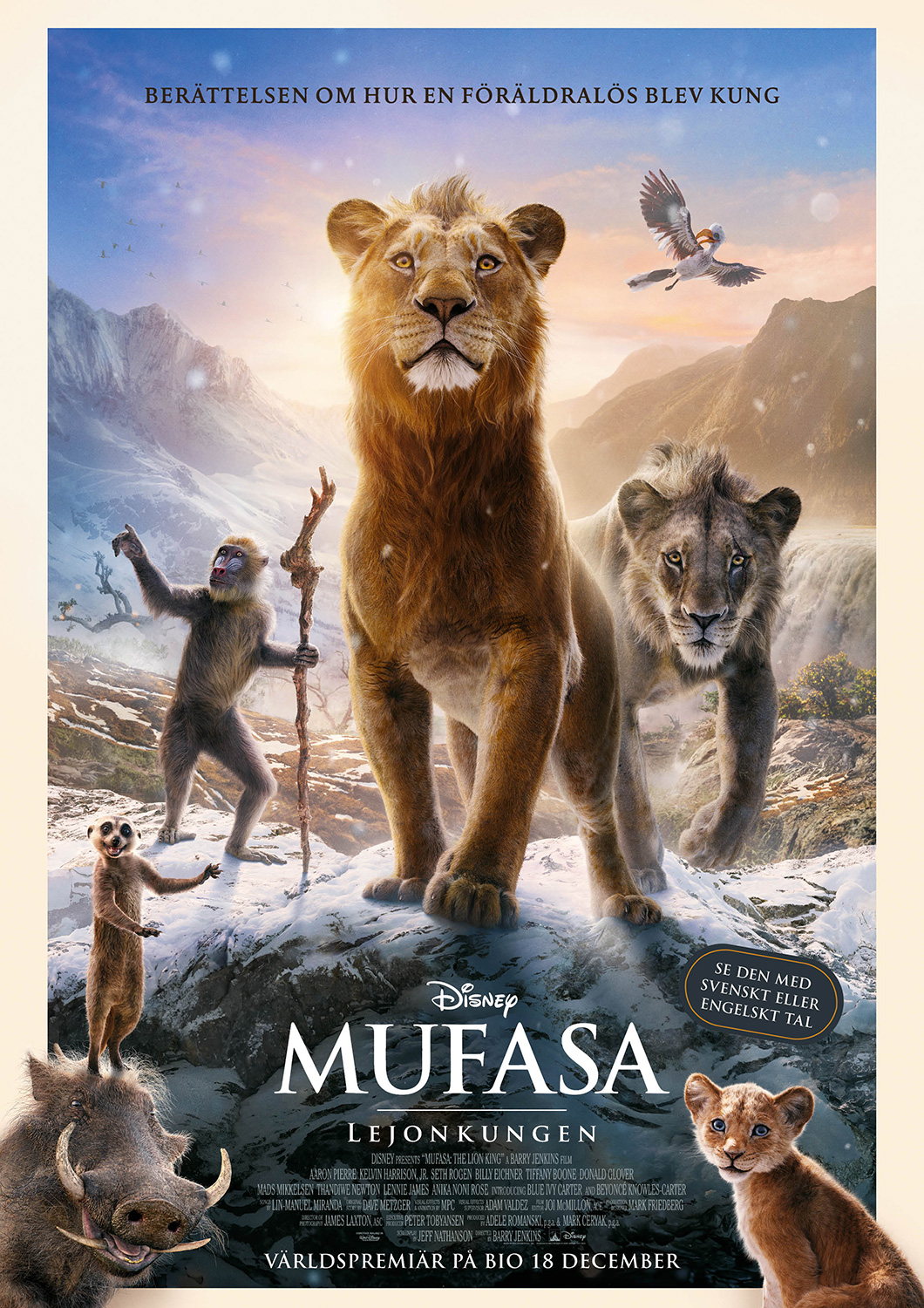 Mufasa: Lejonkungen