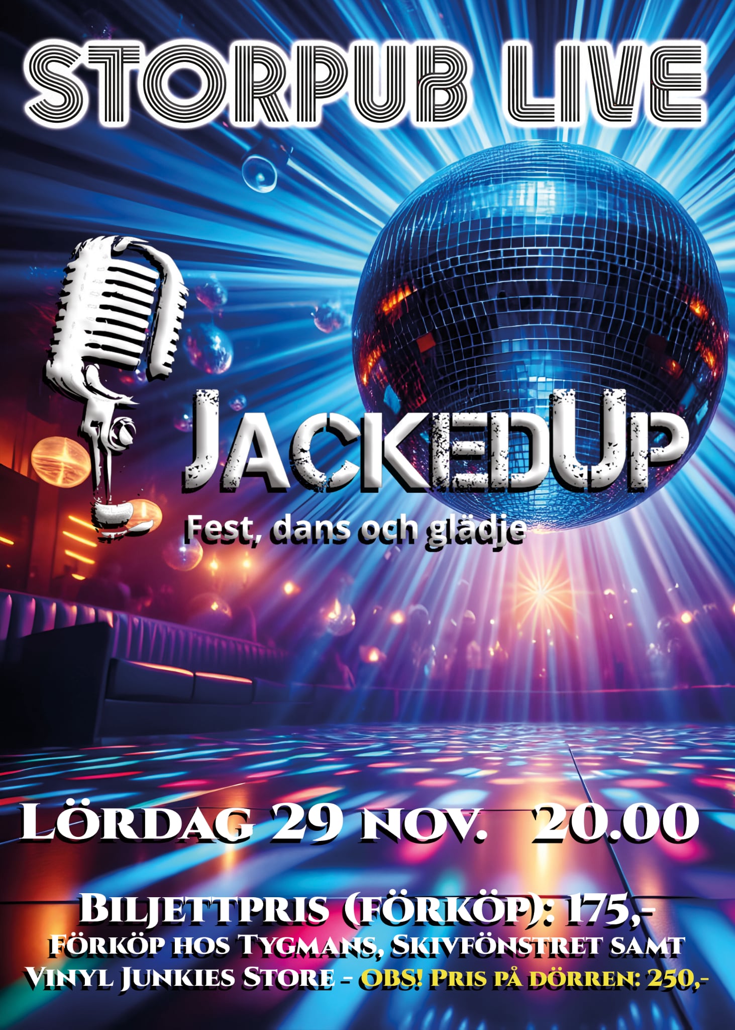 Discoparty med JackedUp