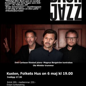 Affisch Bach Jazz (002) Bach Jazz