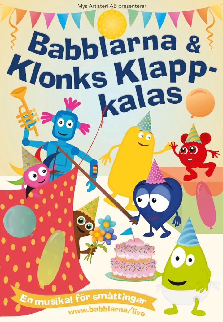 babblarna Babblarna & Klonks Klapp-kalas